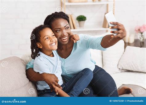 black mom selfie|Happy Black Mom Taking Selfie Her Stock Photo 2100636718